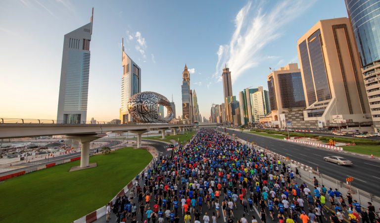The iconic Dubai Run will take-over the streets of Sheikh Zayed Road