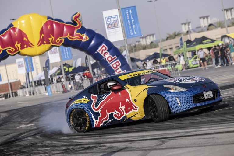 Redbull Car race at Souk Al Marfa