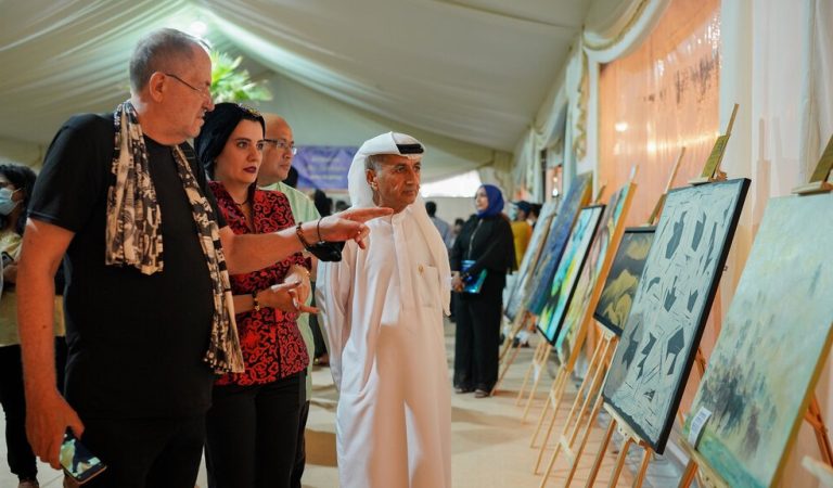 An exclusive Ramadan Art exhibition at Souq Al Marfa