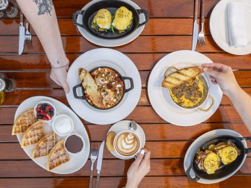 Carine long weekend breakfast